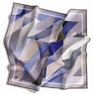 ⁦מטפחת משי  דגם TEXTURE⁩ – תמונה ⁦2⁩