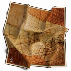 ⁦מטפחת משי דגם WOOD⁩ – תמונה ⁦8⁩