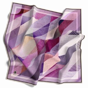 ⁦מטפחת משי  דגם TEXTURE⁩ – תמונה ⁦7⁩