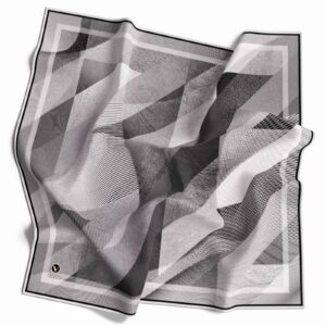 ⁦מטפחת משי  דגם TEXTURE⁩ – תמונה ⁦6⁩